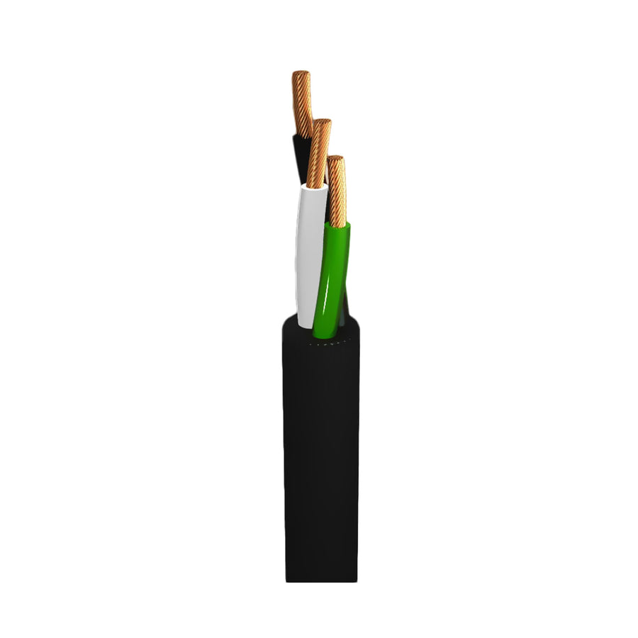 Cable de Cobre Tipo Uso Rudo Calibre 14 Negro