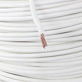 Cable de Cobre Viakon Calibre 10 AWG THW-LS, Blanco, Rollo 100m, 600V - imagen 3