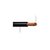 Cable de Cobre Viakon Tipo THW-LS Calibre 14 Rollo de 100 m Color Negro - imagen 3