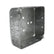 Caja Cuadrada de Acero Hubbell 4x4 pulg, 1-1/2 pulg de Profundidad, KO 1/2' y 3/4' - imagen 3