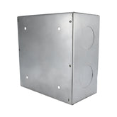 Caja de Registro Cuadrada 4x4 pulg Maquilados Rojas, Acero Galvanizado, Entradas de 2 pulg - imagen 5