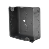 Caja de Registro Cuadrada 4x4 pulg Maquilados Rojas, Acero Galvanizado, Entradas de 3/4 pulg - imagen 2