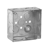 Caja Cuadrada Soldada Crouse Hinds 4x4 x 1 1/2 pulg Acero Reforzado
