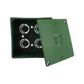 Caja de PVC Verde Argos con Tapa 4x4 Pulgadas CAPP019 - imagen 4