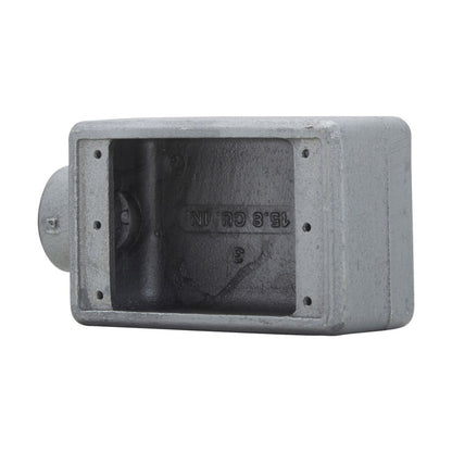 Caja de Dispositivos Crouse-Hinds FS-1, 1 Salida, para Conduit de 1/2 pulgada