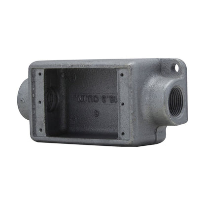 Caja de Dispositivos Crouse-Hinds FSC-1, 1 Salida, para Conduit de 1/2 pulgada, vista 2