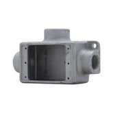 Caja de Dispositivos Crouse-Hinds FSCT-2, 1 Salida Tipo T, para Conduit de 3/4 pulgada, vista 2