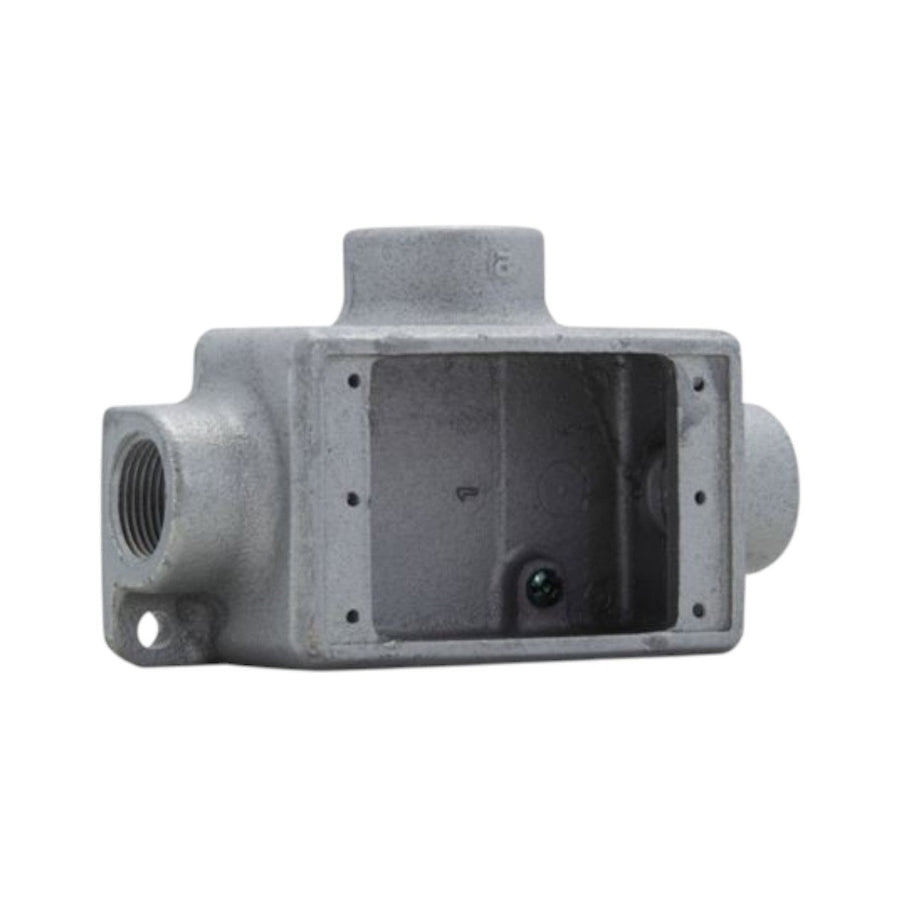 Caja de Dispositivos Crouse-Hinds FSCT-2, 1 Salida Tipo T, para Conduit de 3/4 pulgada, vista 3