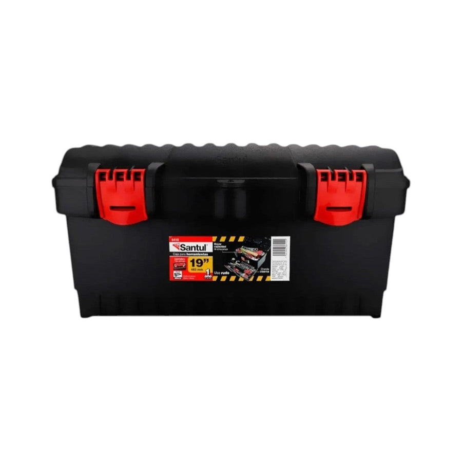 Caja de Herramientas Santul de 19 Pulgadas, Fabricada en Polipropileno