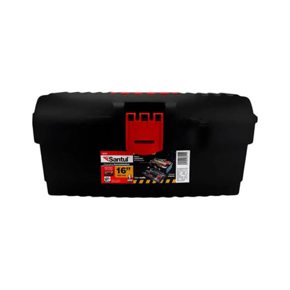 Caja de Herramientas Santul 16 pulgadas con charola y broches robustos