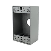 Caja Condulet Rectangular Argos de Aluminio, 3 Salidas de 3/4 de Pulgada, Tipo FS - imagen 2