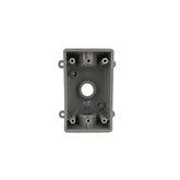 Caja Rectangular Argos de PVC para Intemperie, 3 Salidas Roscadas de 3/4 de pulgada, Gris - imagen 4