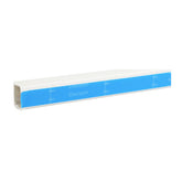 Canaleta Schneider Electric, 20x12 mm, de 2 m, con Adhesivo y Retenedor, Blanca