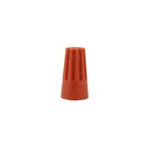 Capuchón Conector Roscable Argos con Ceja, Calibre 12 AWG, Naranja