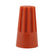 Capuchón Conector Roscable Argos con Ceja, Calibre 12 AWG, Naranja