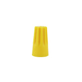 Capuchón Conector Roscable Argos con Ceja, Calibre 10 AWG, Amarillo