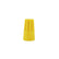 Capuchón Conector Roscable Argos con Ceja, Calibre 10 AWG, Amarillo