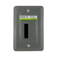 Centro de carga Argos AQOD2-F de 2 espacios para empotrar, vista frontal