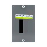 Centro de carga Argos AQOD2-S de 2 espacios para sobreponer, vista frontal