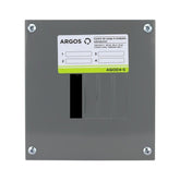 Centro de carga Argos AQOD4-S de 4 espacios para sobreponer, vista frontal