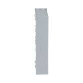 Centro de carga Square D QO312L125G, vista lateral derecha