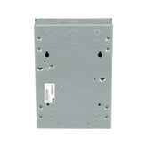 Centro de carga Square D QO612L100S, vista trasera