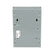 Centro de carga Square D QO612L100S, vista trasera