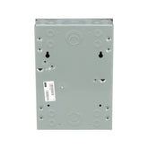 Centro de carga Square D QO816L100S, vista trasera