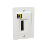 Centro de Carga Schneider Electric QOD 50A 2 Espacios NEMA 1 Zapatas Principales para Empotrar Marfil QOD2FB