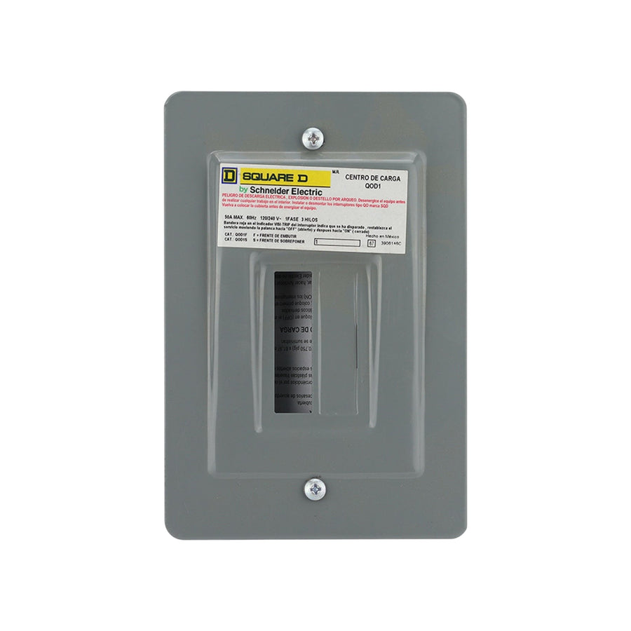 Centro de Carga Square D QOD 50A 1 Polo NEMA 1 para Empotrar QOD1F - imagen 2