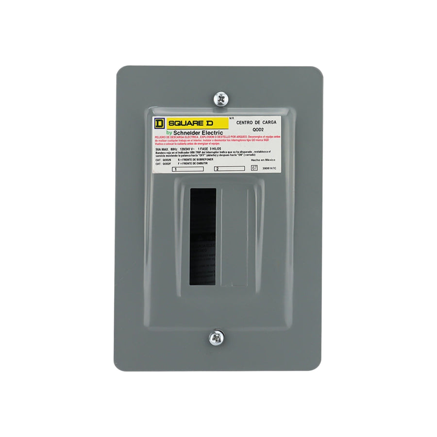 Centro de Carga Square D QOD 50A 2 Polos NEMA 1 para Empotrar QOD2F - imagen 2