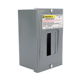 Centro de Carga Square D QOD 50A 2 Polos NEMA 1 de Sobreponer QOD2S