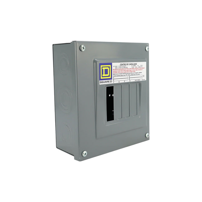 Centro Carga Square D 60A 4 Espacios NEMA 1 QOD4S | PEFSA