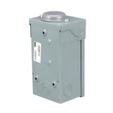 Centro de Carga Square D QO 70A 1 Fase 2 Espacios NEMA 3R Zapatas Principales QO24L70RB - imagen 3