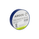 Cinta Aislante Argos de Vinil 19 mm x 18 m Color Azul