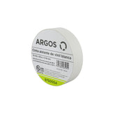 Cinta Aislante Argos de Vinil 19 mm x 18 m Color Blanco - imagen 3