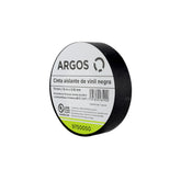 Cinta Aislante Argos de Vinil 19 mm x 18 m Color Negro - imagen 3