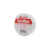 Cinta Eléctrica de PVC 3M Temflex 165, Color Blanco, 19 mm x 18.3 m, para Aislamiento de 600V - imagen 3