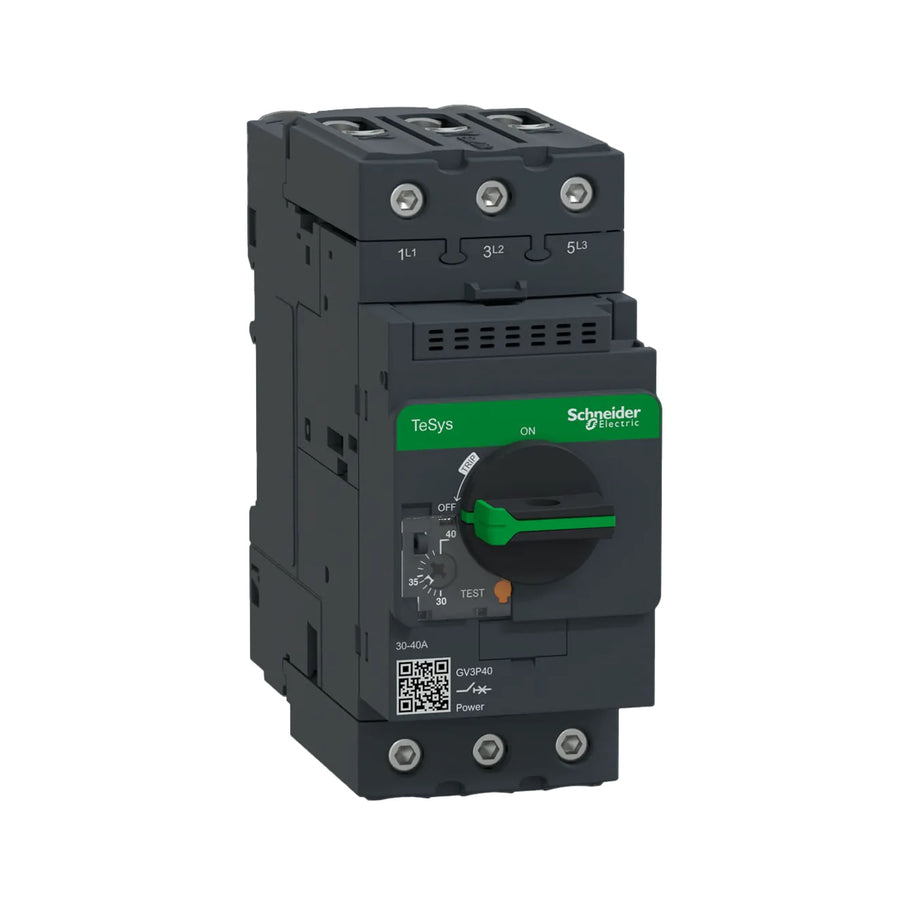 Protector de Circuito de Motor TeSys GV3P 40A 3 Polos Térmico-Magnético