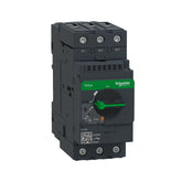 Arrancador y protector manual TeSys Deca, protector de circuito magnético térmico, botón giratorio, 37 a 50 A, EverLink BTR