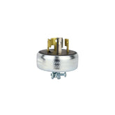 Clavija de Seguridad Metálica Arrow Hart Media Vuelta 20A 120-208V NEMA L14-20P - imagen 3