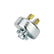 Clavija de Seguridad Metálica Arrow Hart Media Vuelta 20A 120-208V NEMA L14-20P - imagen 5