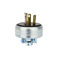 Clavija Media Vuelta 3P 3H 20A 125-250V Grado Industrial Metálica