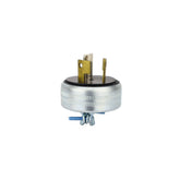 Clavija Media Vuelta 3P 3H 20A 125-250V Grado Industrial Metálica - imagen 3