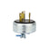Clavija Media Vuelta 3P 3H 20A 125-250V Grado Industrial Metálica - imagen 3