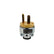 Clavija Industrial Metálica Aterrizada Sanelec, 15A 127V | SE324641