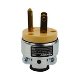 Clavija Industrial Metálica Aterrizada Sanelec, 15A 127V | SE324641