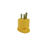 Clavija Recta Arrow Hart de Vinyl 2P 3H 20A 125V NEMA 5-20P, Amarilla - imagen 2