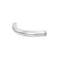 Codo Conduit Omega de Acero Pared Gruesa 90°, 1/2 pulg (16 mm), Galvanizado