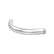 Codo Conduit Omega de Acero Pared Gruesa 90°, 2 pulg (53 mm), Galvanizado